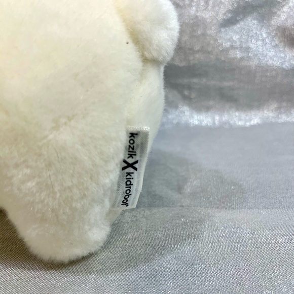 Kozik x Kidrobot Labbit Mustache Bunny Plush Stuffed Animal 7" - Picture 7 of 8